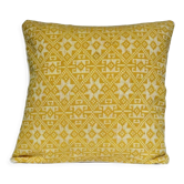 Coussin Dokmai jaune 40x40cm