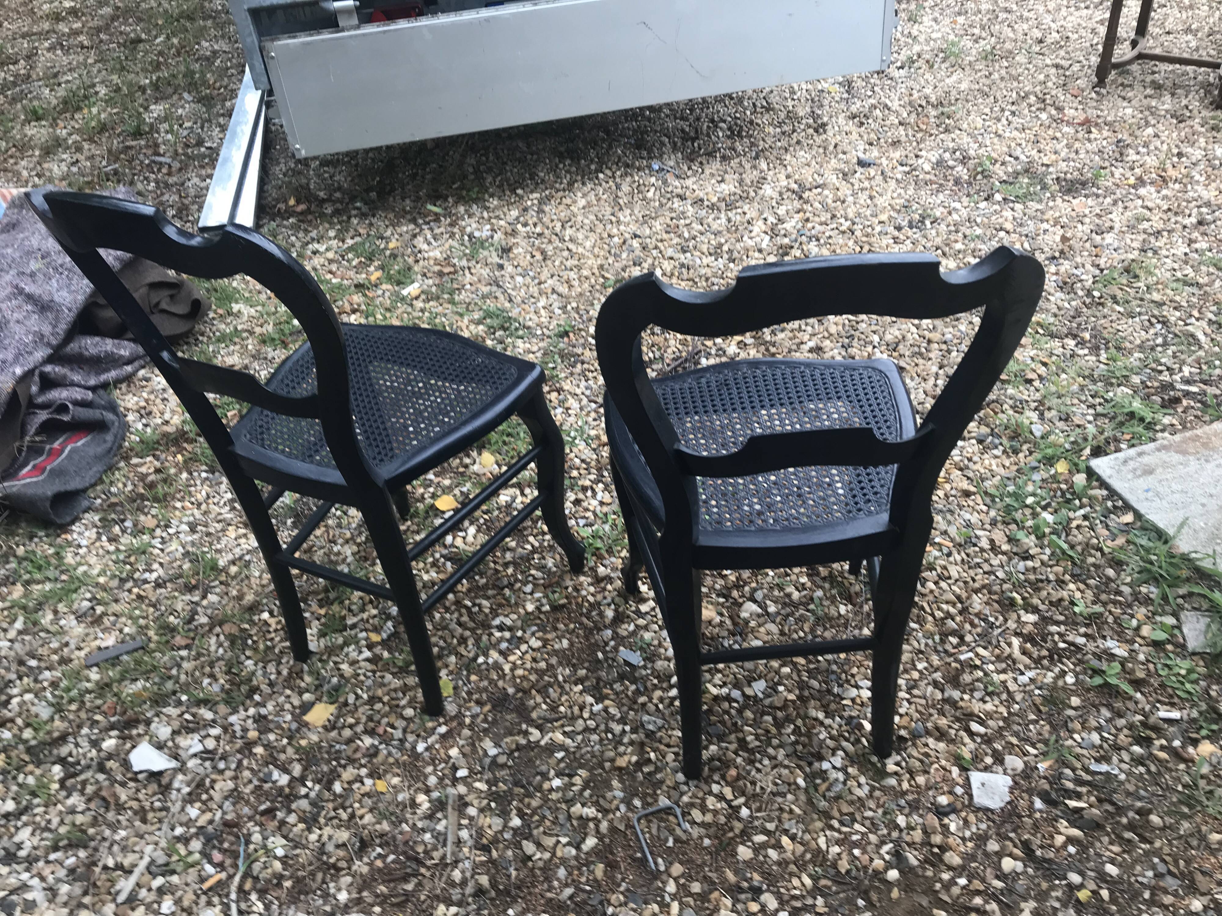 Paire de chaises Louis Philippe