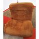 Set de 4 fauteuils vintage et pouf vintage