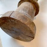 Wooden candlestick