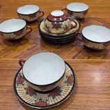 Fine porcelain cups and saucers