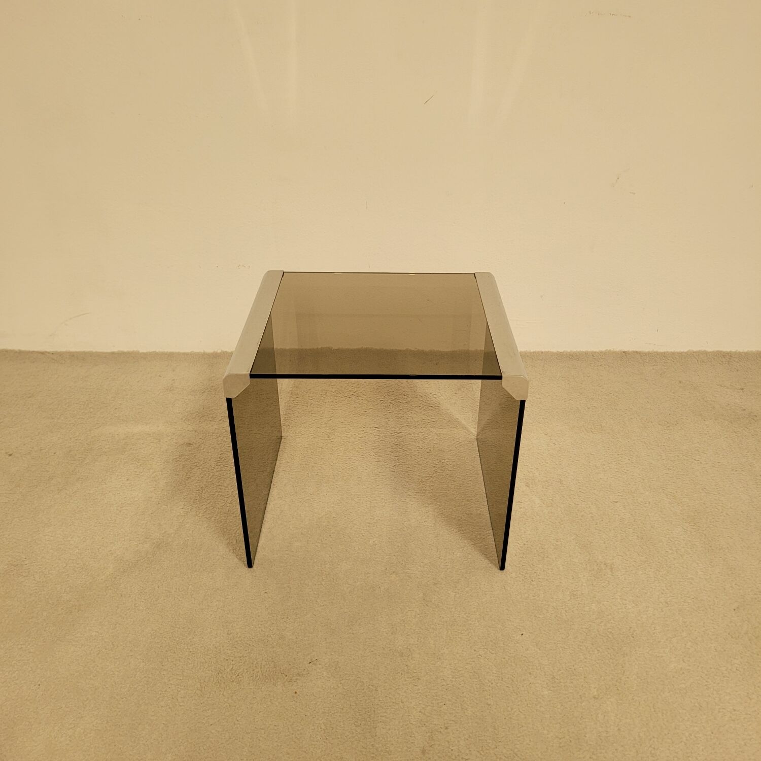Glass coffee table by Pierangelo Gallotti for Gallotti and Radice, circa 1970
