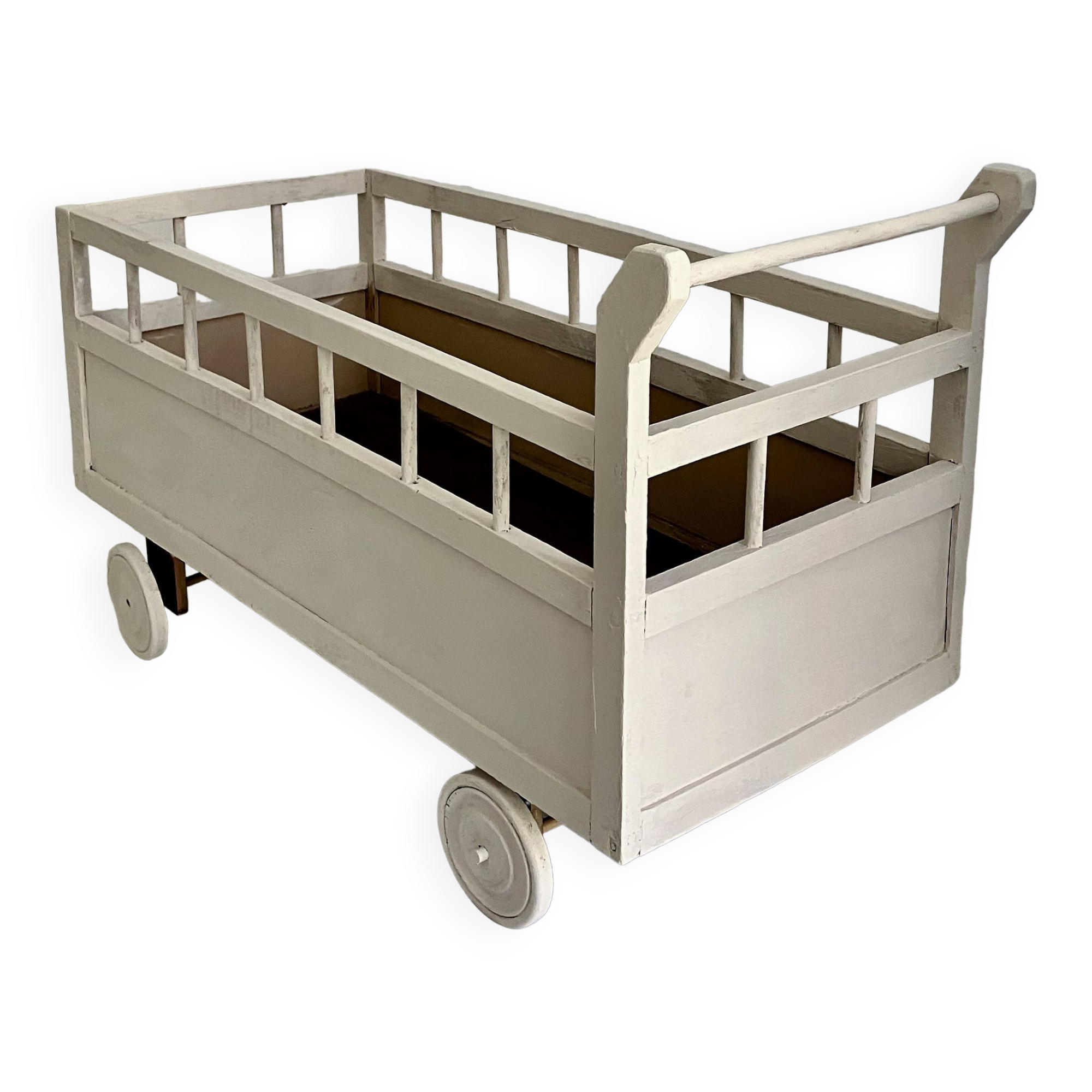 Sommier Lit DEnfant Victorien Mobilier Crèche Maison De Poupée 5546W