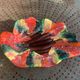 Fruit bowl in glazed ceramic stamped Vallauris, vintage 1960