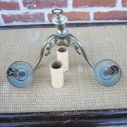 2 anciennes appliques hollandaises 2-ampoules