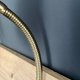 Pair of scandinavian brass wall lamps, EWA Sweden 1970