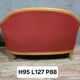 Art Deco period bench by Paul Pollot (1877-1942)