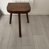 Wooden tripod stool