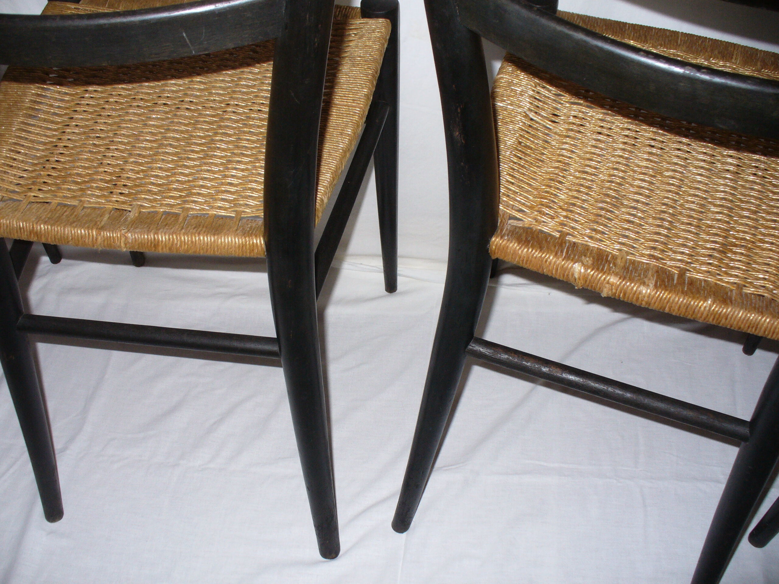 Four Italian chairs from the 1950s