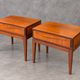 Vintage teak bedside tables – Scandinavian design – 1960s/1970s