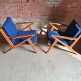 Pair of Danish armchairs Z by Poul Jensen for Selig 1960