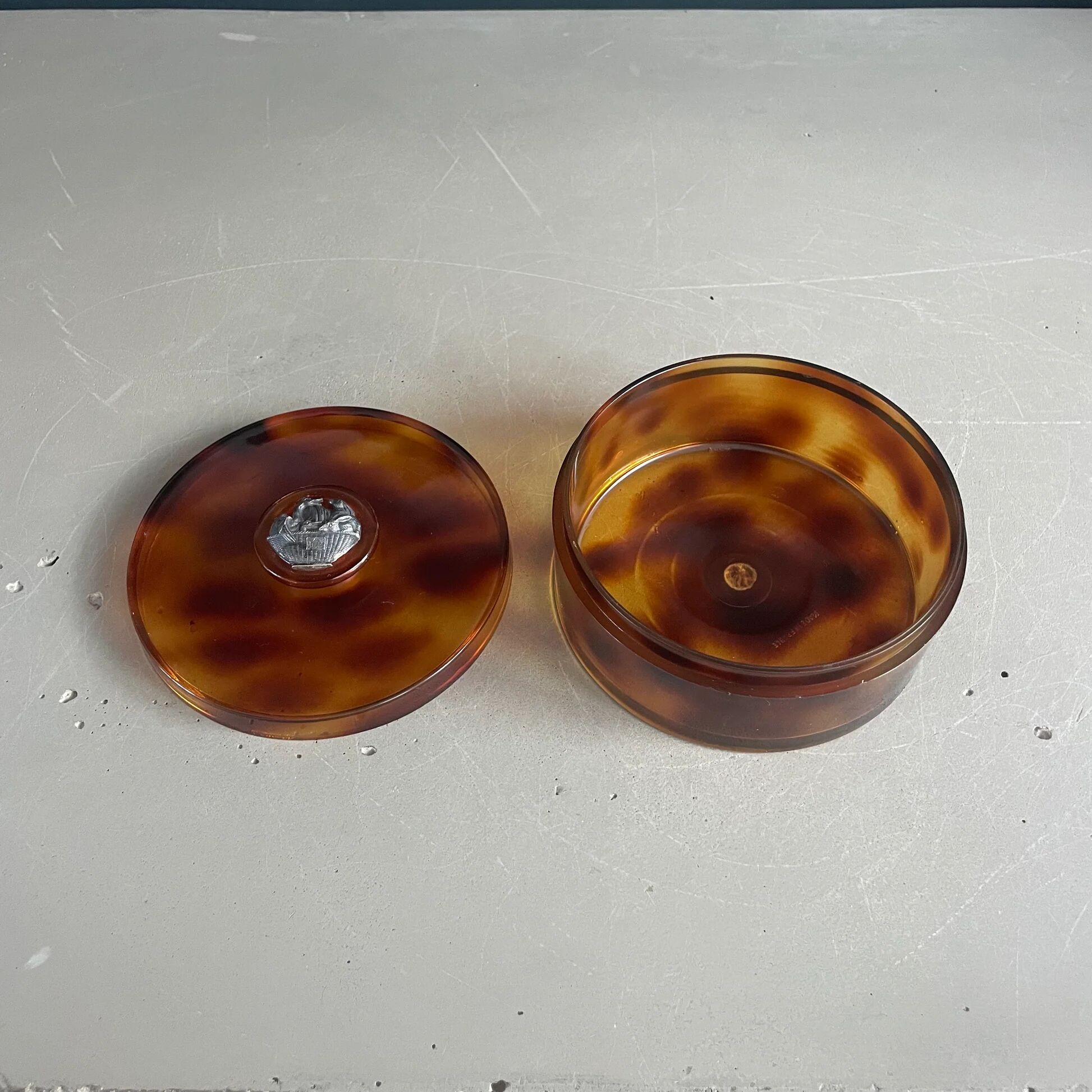 Vintage lucite box
