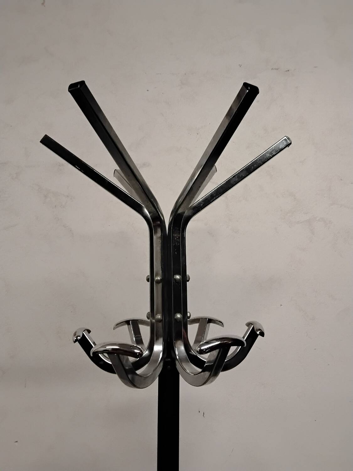 Industrial style coat rack