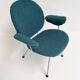 Reupholstered Trienale armchair by Willem Gispen for Kembo Rhenen