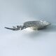 Silver pineapple dish