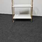 Chariot Dinett vintage en blanc
