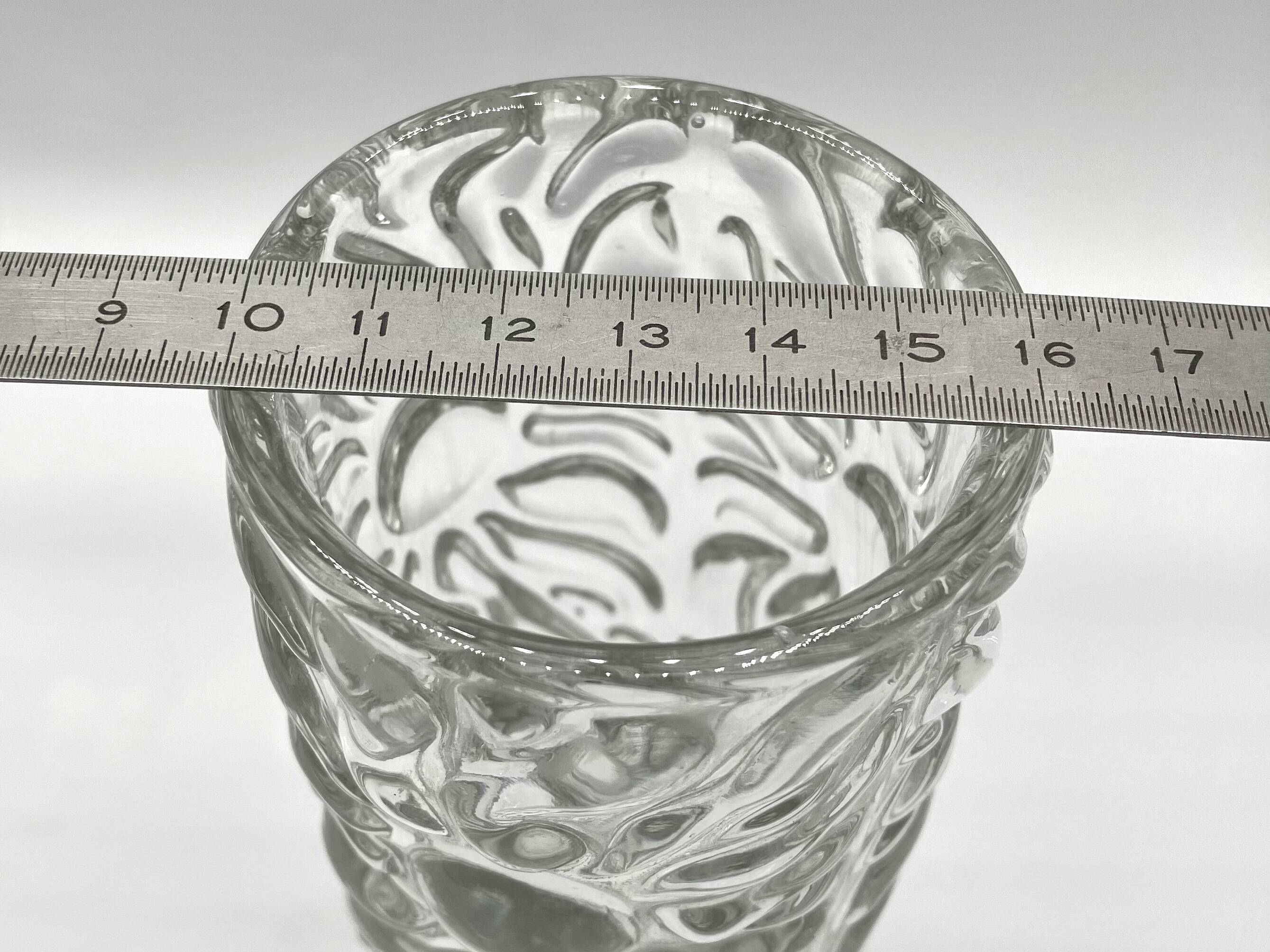 SKLO UNION vase • Hermanova hut glassware • Design Miroslav Kubinec • 1980 • Czechoslovakia