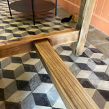 Renovated farmhouse table