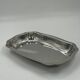 Vintage stainless steel serving tray