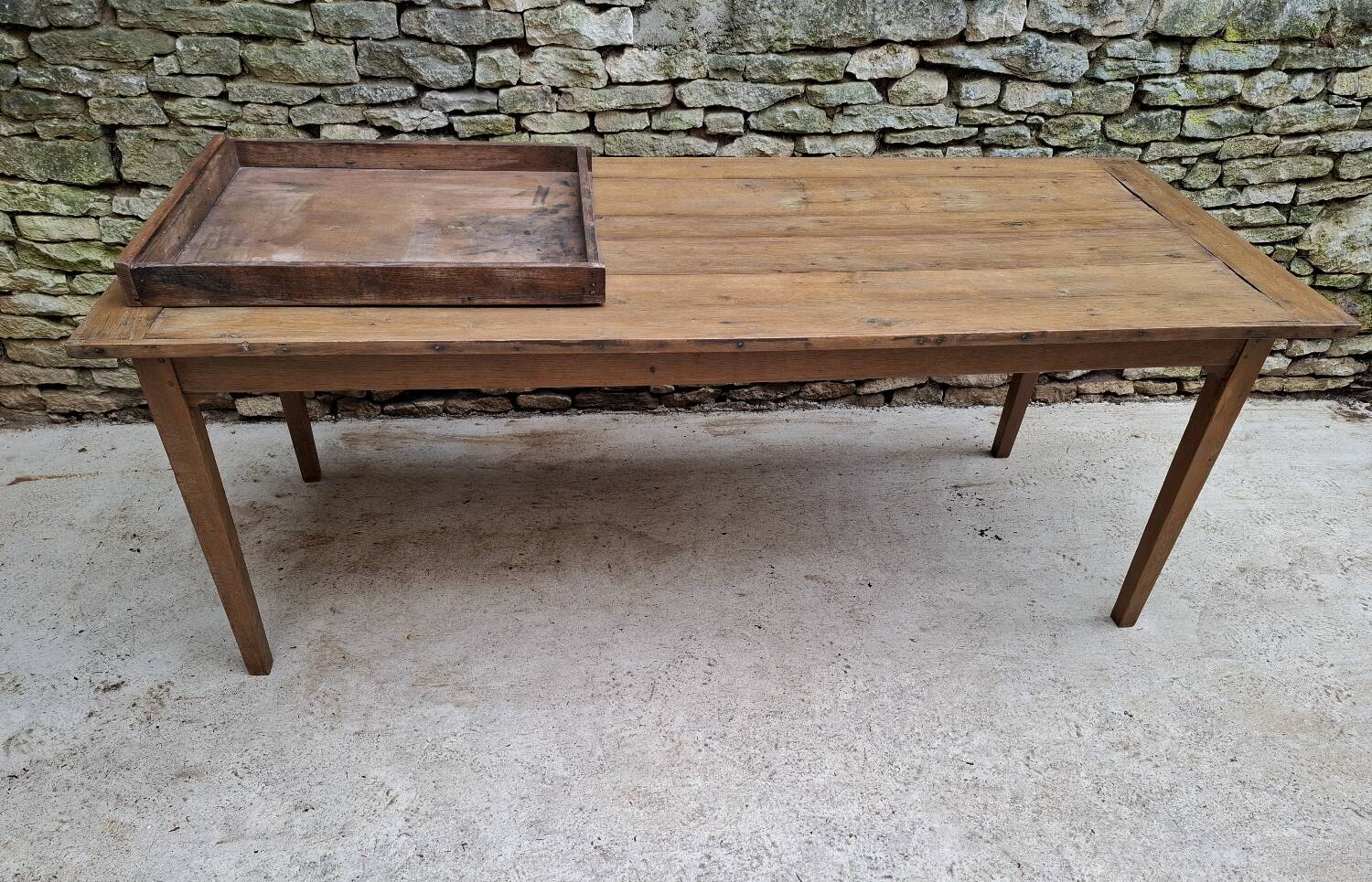 Oak farmhouse table 200cm