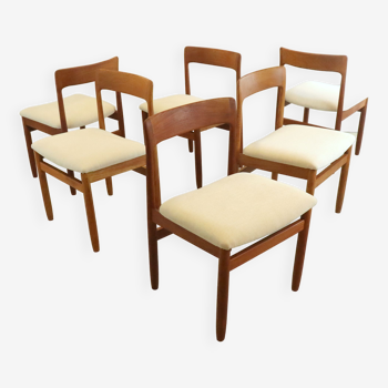 Set of 6 A. Younger designer dining chairs 'Egerton'