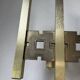 Pair of Regency brass wall lights in Italy