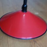 Suspension tole émaillée rouge Rolly 42 cm