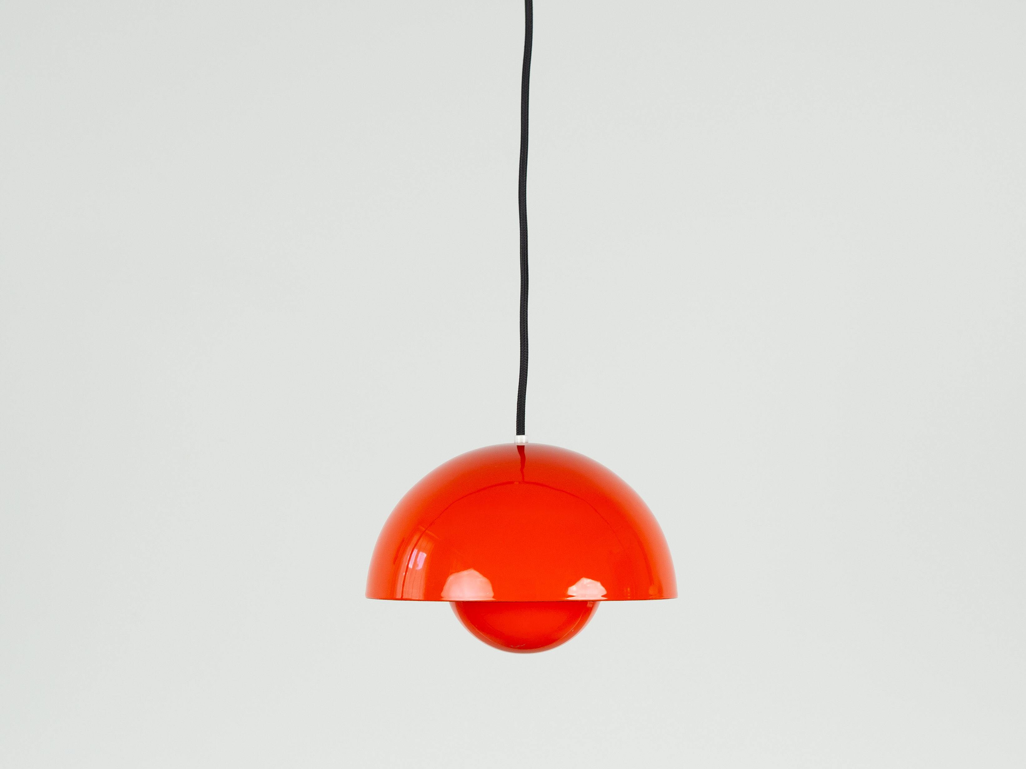 Paire de lampes vintage Flowerpot danoises par Verner Panton, Louis Poulsen 1968