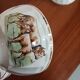 Set 6 bowls cow creamer semi porcelain old