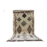 Handcrafted moroccan berber rug 172 x 87 cm