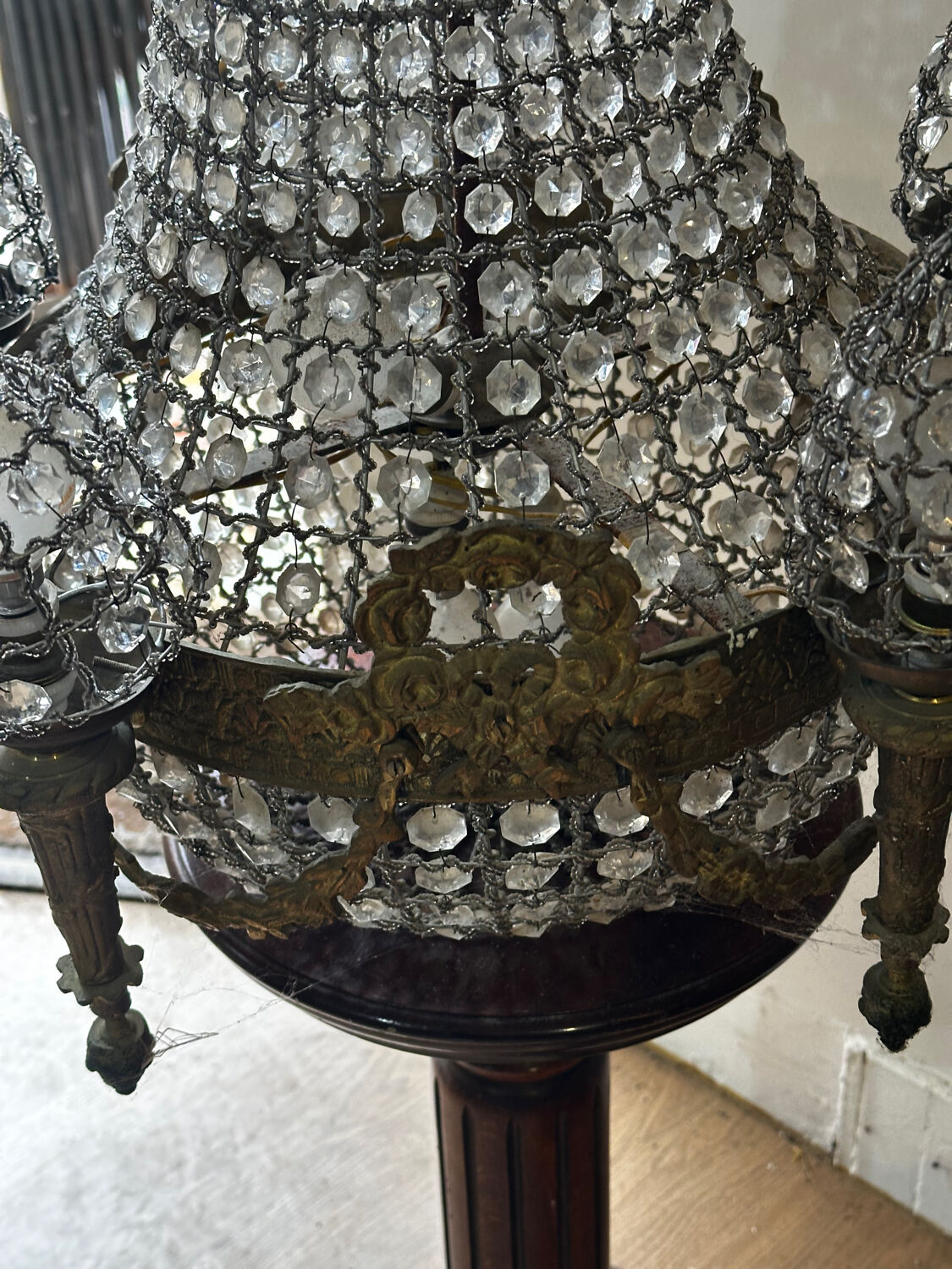 Chandelier Hot Air Balloon Style Louis XVI - 19th century