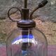 Old glass oil burette