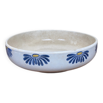 Art Deco salad bowl in Somain earthenware