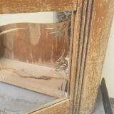 Armoire vitrine murale année 1960