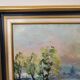 Oil painting on canvas - Normandy - Duclair signed Yves Bouffigny 1997