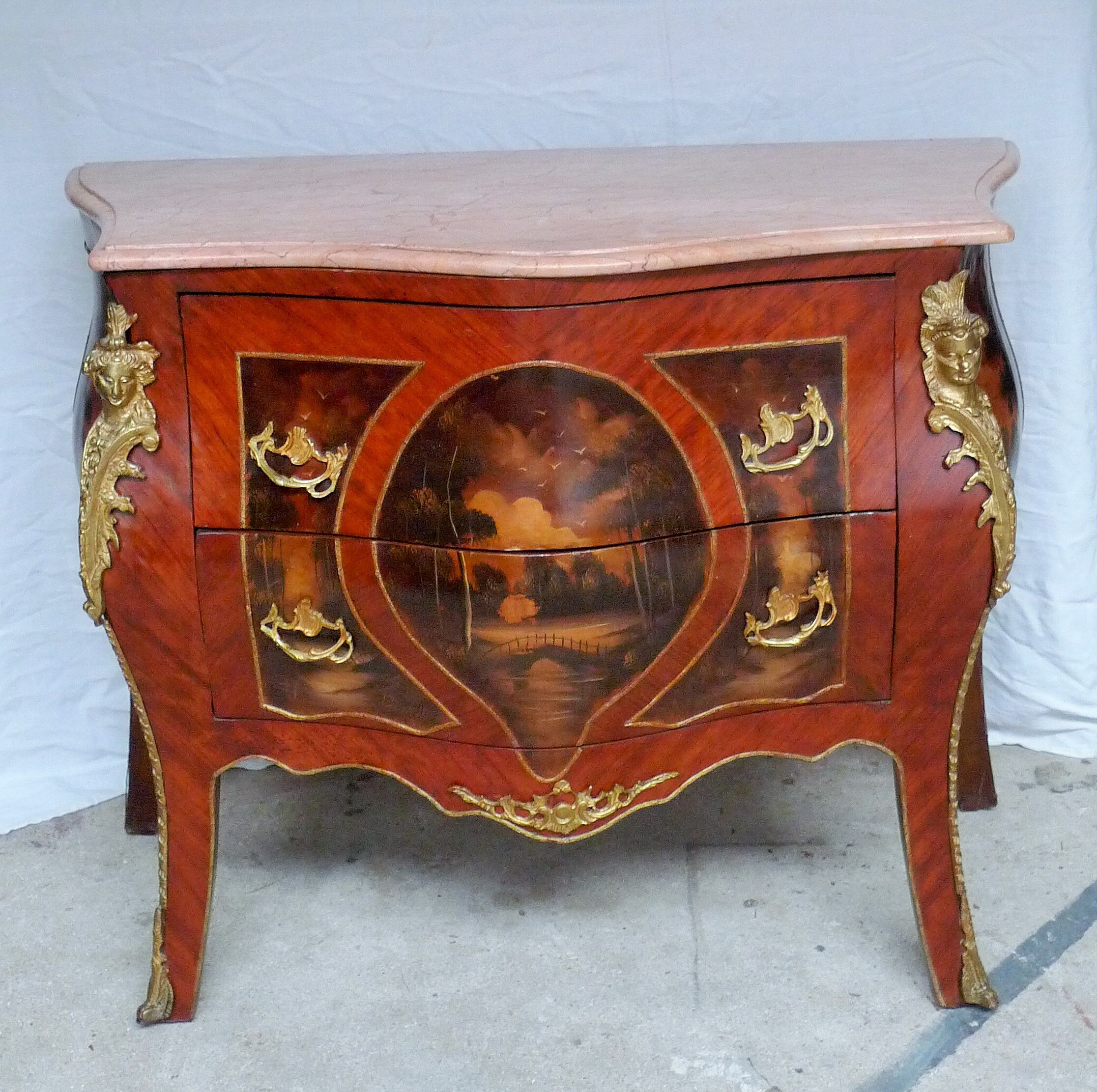 Louis XV-style baroque dresser