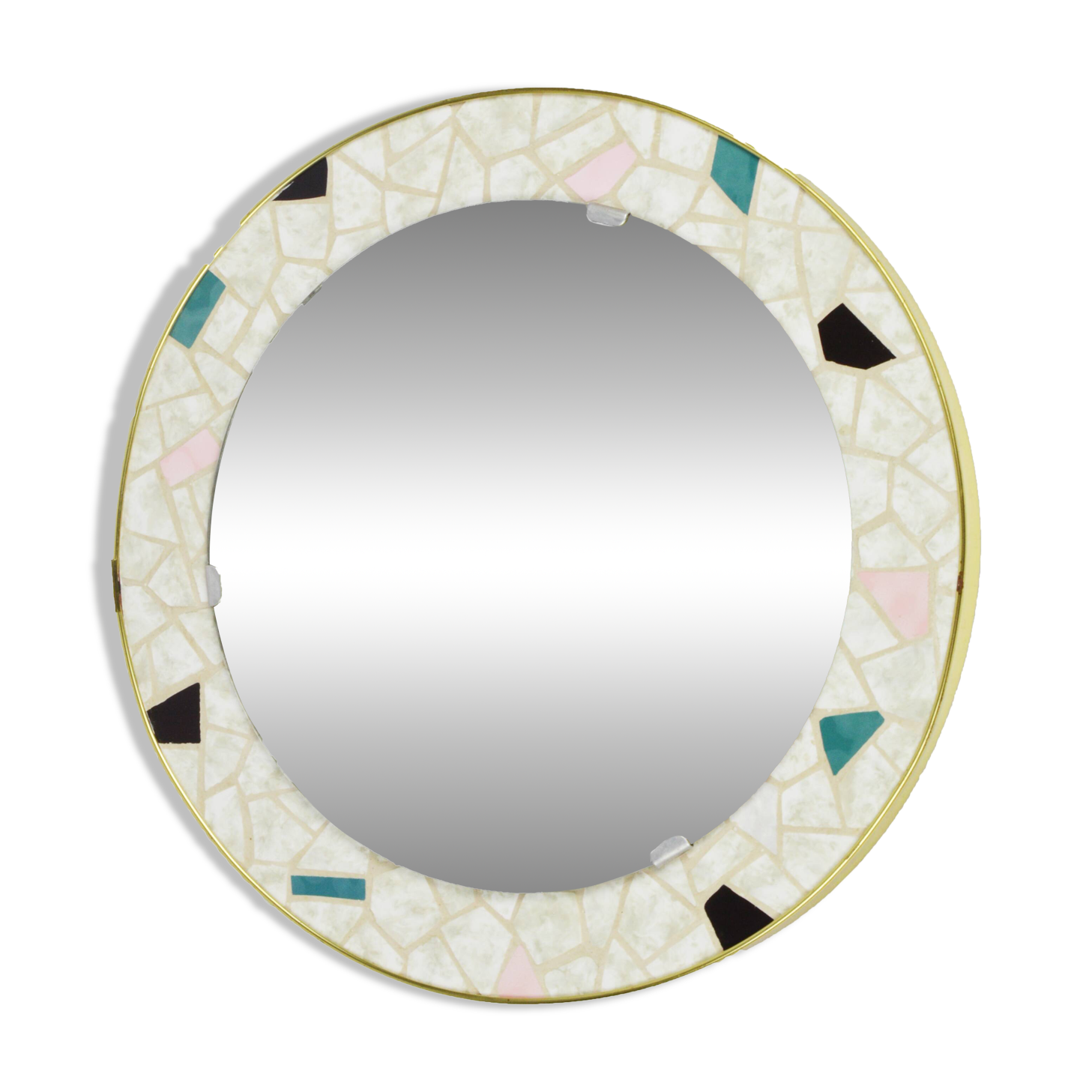 Mirror with mosaic, 1970s