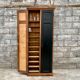 Armoire parisienne vintage à 2 portes meuble à chaussures