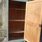 Armoire parisienne patine ancienne menthe