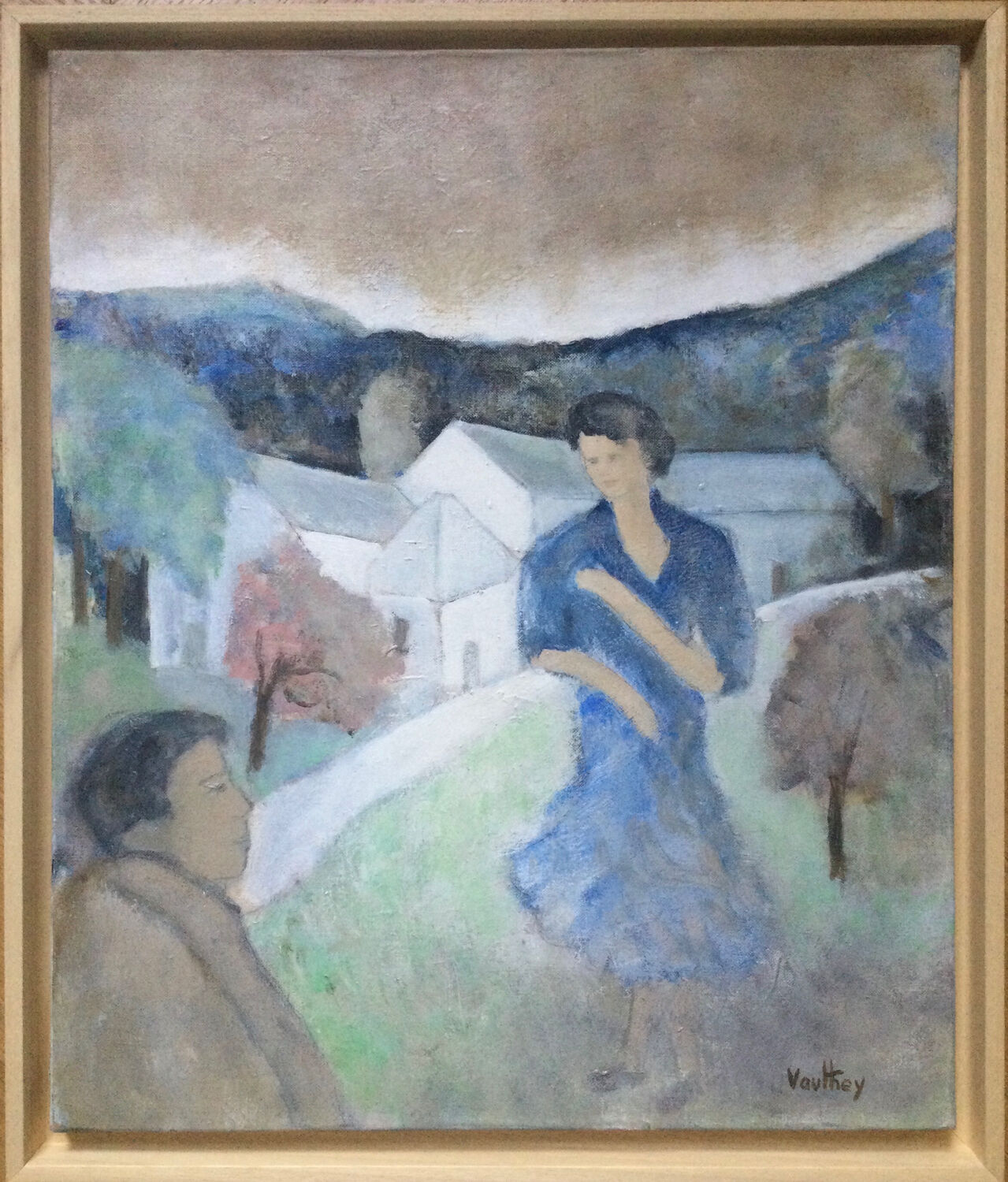 Oil on canvas by Pierre VAUTHEY