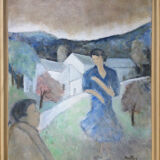 Oil on canvas by Pierre VAUTHEY