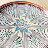 Romanian handicraft ceramic plate