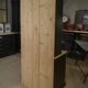 Small 2-drawer fir cabinet 1960