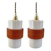 Set of two 60s electrified walkmen to nine