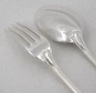 Cailar Bayard, 12 dessert spoons, 24 pieces model Contours.