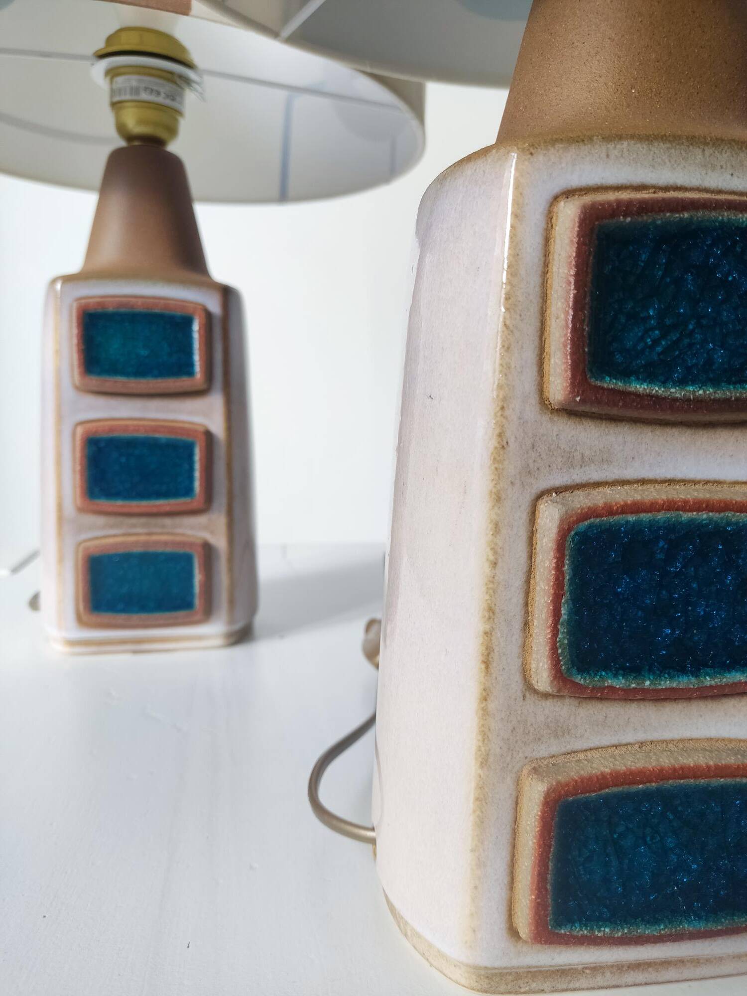 Pair of Soholm lamps - Denmark 60s