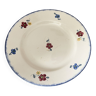 Round dish “Mary Lou” earthenware Digoin Sarreguemines
