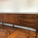 Scandinavian vintage rosewood row