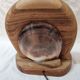 Tahitian lamp, 1980, carved pearl oyster shell
