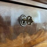 Restoration Style Walnut Veneer Chest of Drawers
